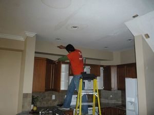 Flood Damage Restoration For Ceiling Repair