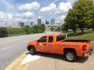 911 Restoration Fort Worth Truck Departing Job Site