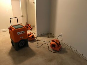 Drying Out A Bedroom After A Sewage Backup